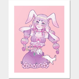 Crazy Bunny Posters and Art